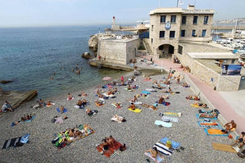 Ferienwohnung Charming And Modern Cave In The Heart Of The Port Nizza Exterior foto